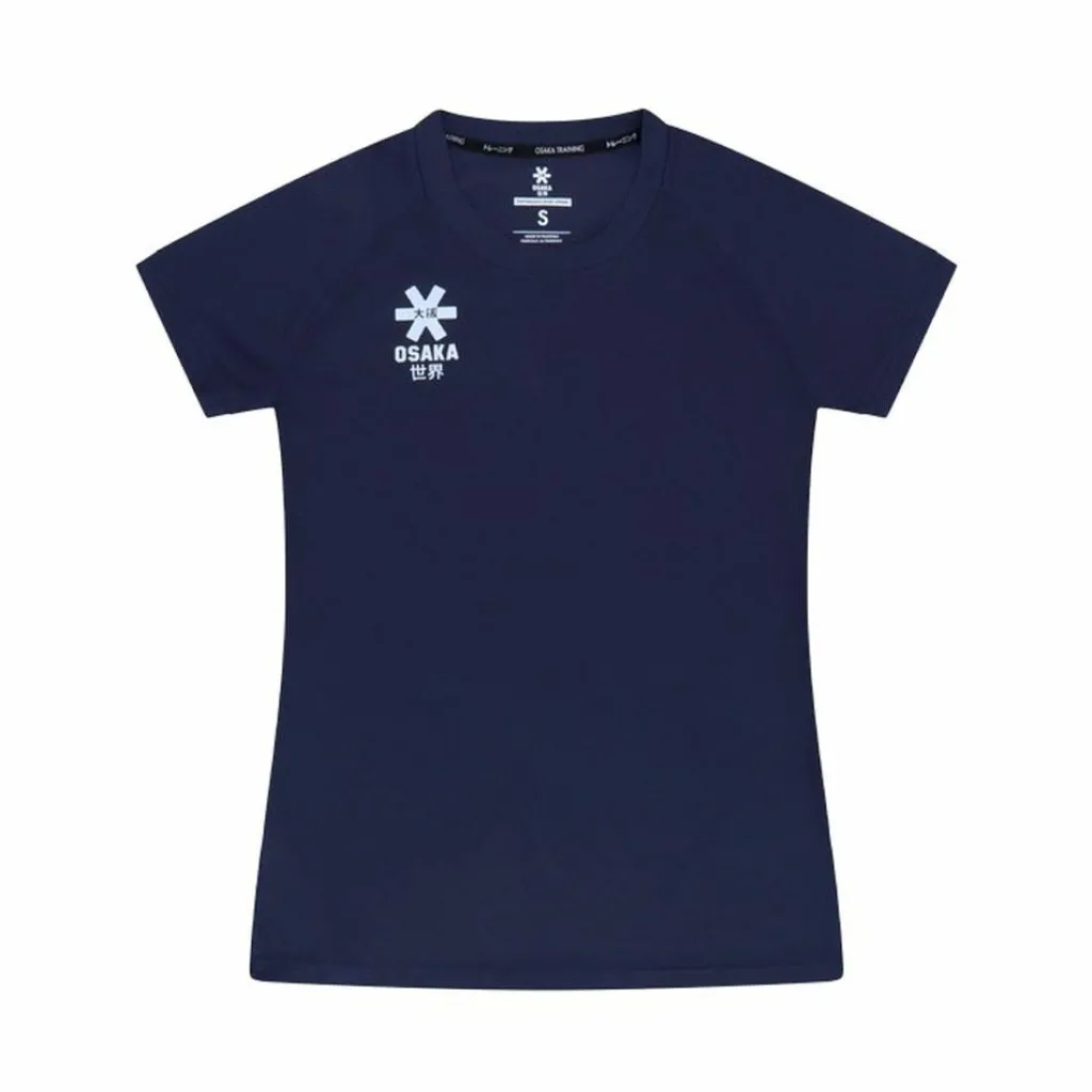 Hockeykleding-Osaka Training hockeyshirt dames navy