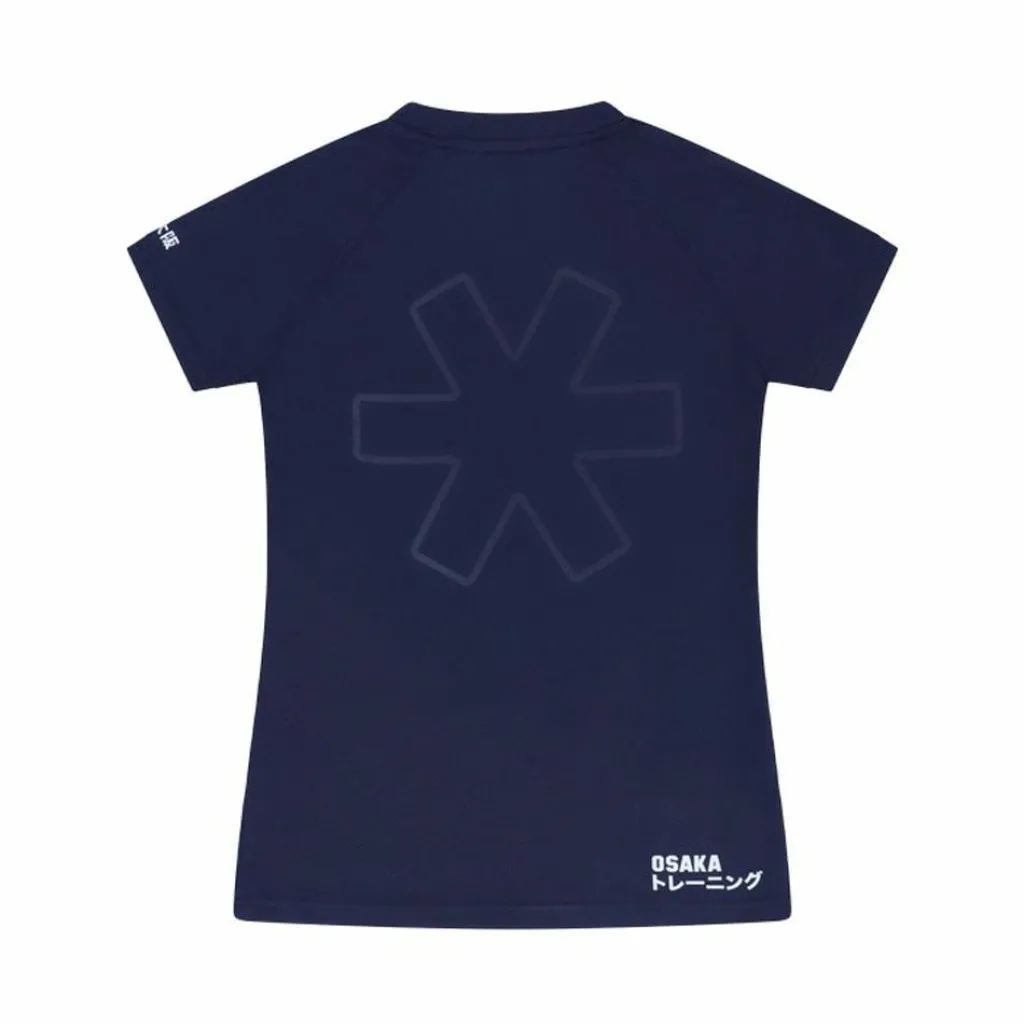 Hockeykleding-Osaka Training hockeyshirt dames navy