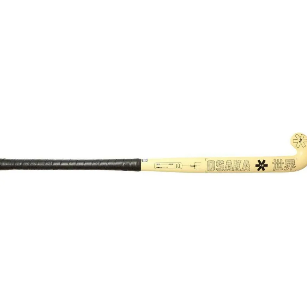 Osaka Vision 10 Grow Bow hockeystick junior faded yellow< Hockeystick