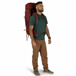 Osprey Aether 65 L/XL backpack 68L heren deep acorn red< Backpacks
