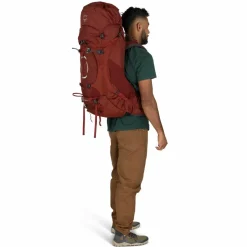 Osprey Aether 65 L/XL backpack 68L heren deep acorn red< Backpacks