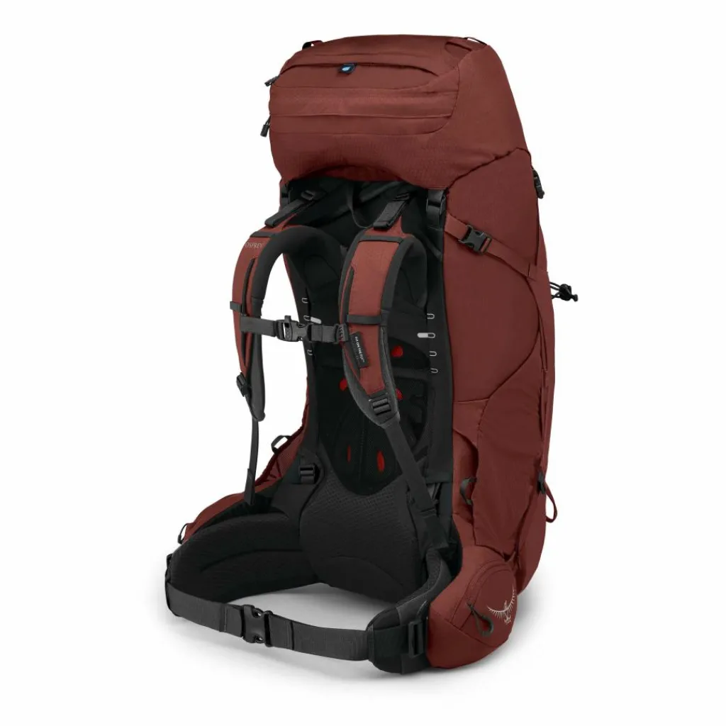 Backpacks-Osprey Aether 65 S/M backpack 65L heren deep acorn red
