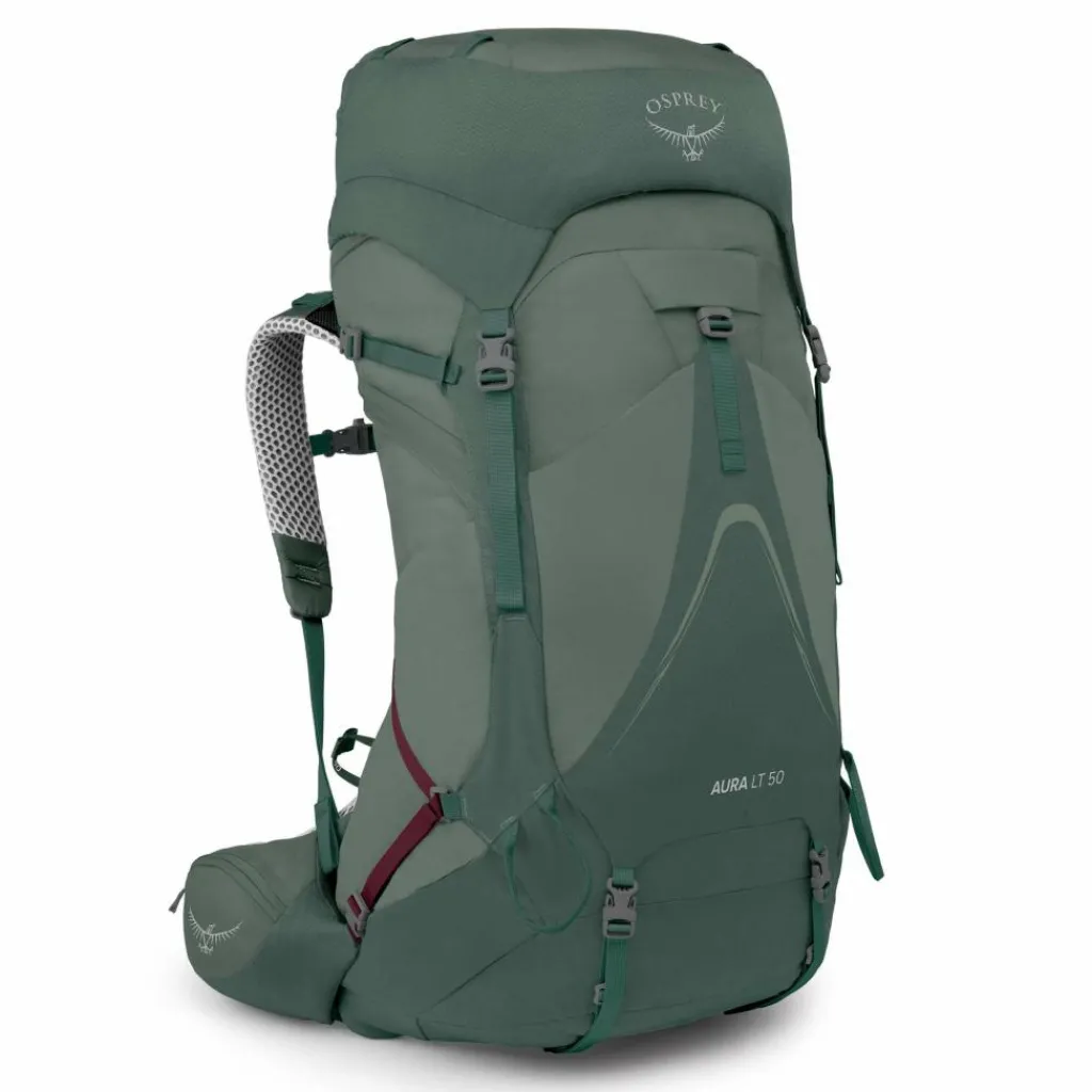 Backpacks-Osprey Aura AG LT 50 XS/S backpack 48L dames koseret darjeeling spring green
