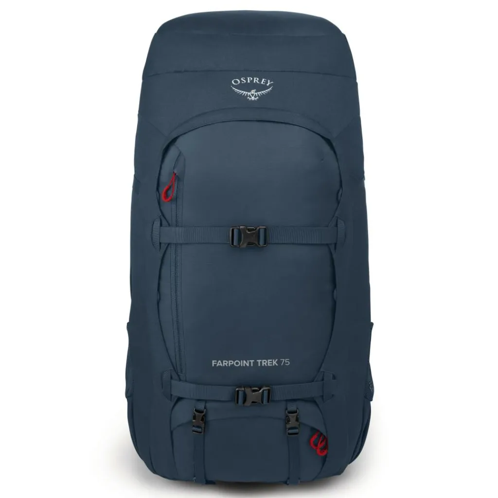 Backpacks-Osprey Farpoint Trek 75L backpack muted space blue