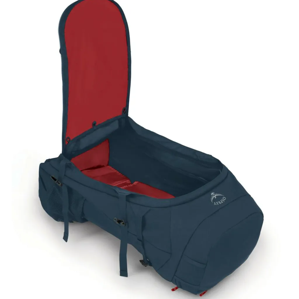 Backpacks-Osprey Farpoint Trek 75L backpack muted space blue