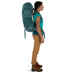 Osprey Renn 50L backpack dames cascade blue melon orange< Backpacks