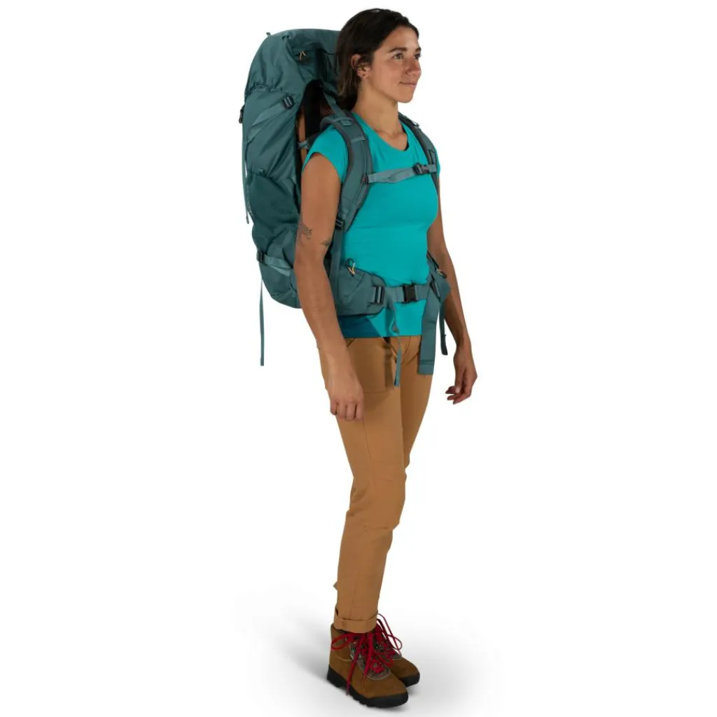 Osprey Renn 50L backpack dames cascade blue melon orange< Backpacks