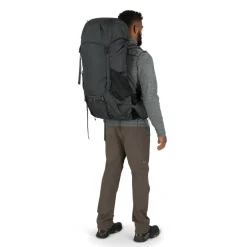 Osprey Rook 50L backpack heren dark charcoal silver  lining< Backpacks