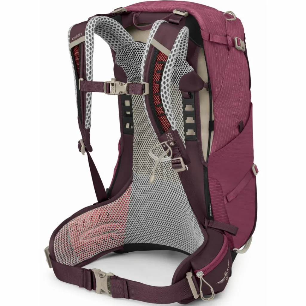 Overige Rugzakken-Osprey Sirrus 24 rugzak 24 liter dames elderberry purple chiru tan