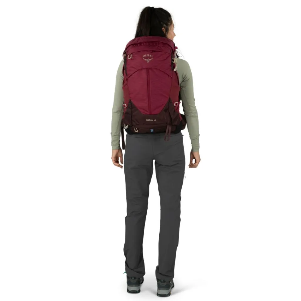 Overige Rugzakken-Osprey Sirrus 24 rugzak 24 liter dames elderberry purple chiru tan