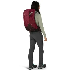 Overige Rugzakken-Osprey Sirrus 24 rugzak 24 liter dames elderberry purple chiru tan