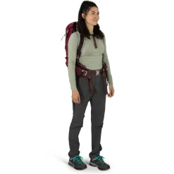 Overige Rugzakken-Osprey Sirrus 24 rugzak 24 liter dames elderberry purple chiru tan