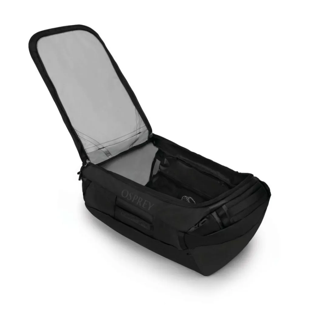 Osprey Transporter 95 liter reistas raven black< Reistassen