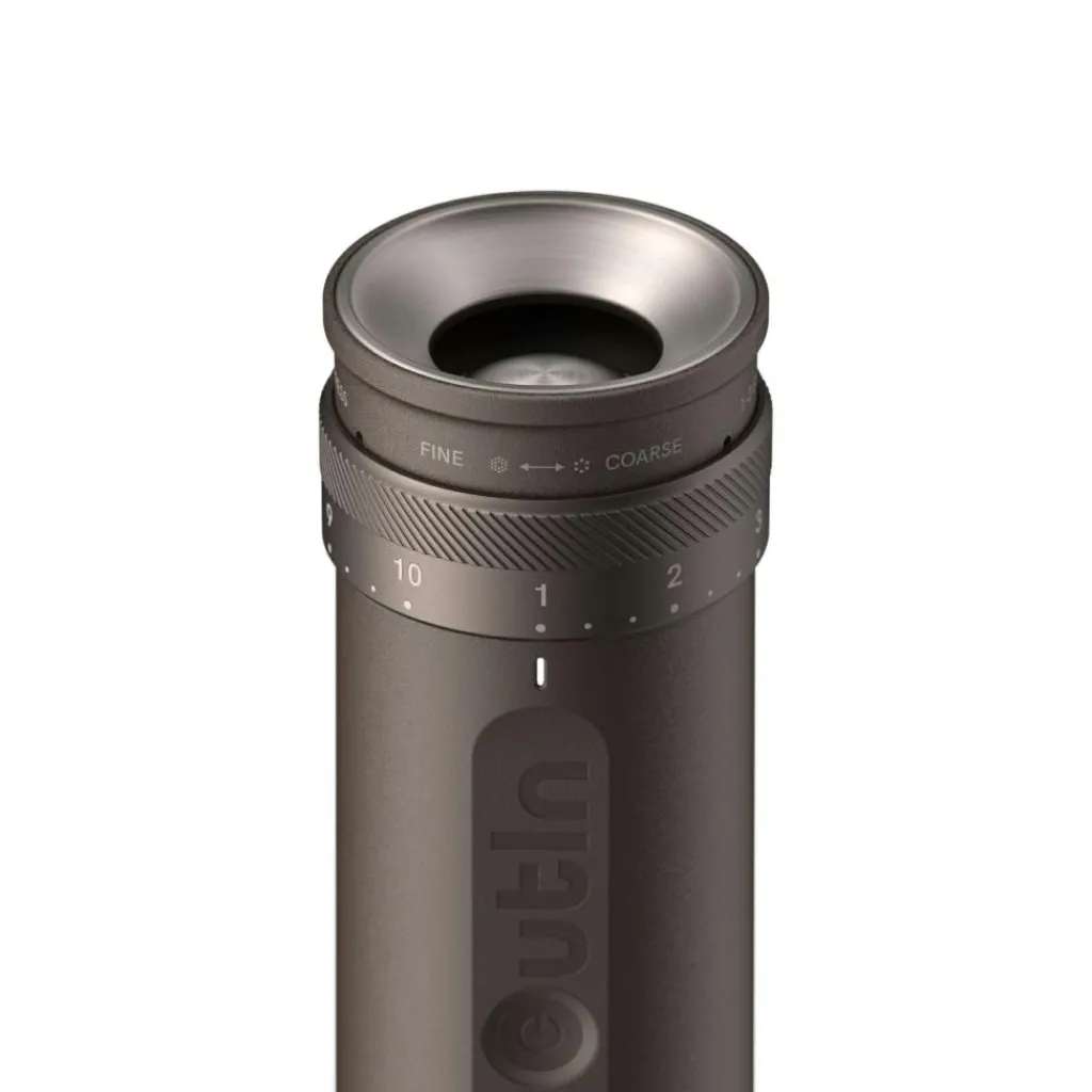 Keukenapparaten-OutIn Fino draagbare elektrische koffiemolen tundra brown