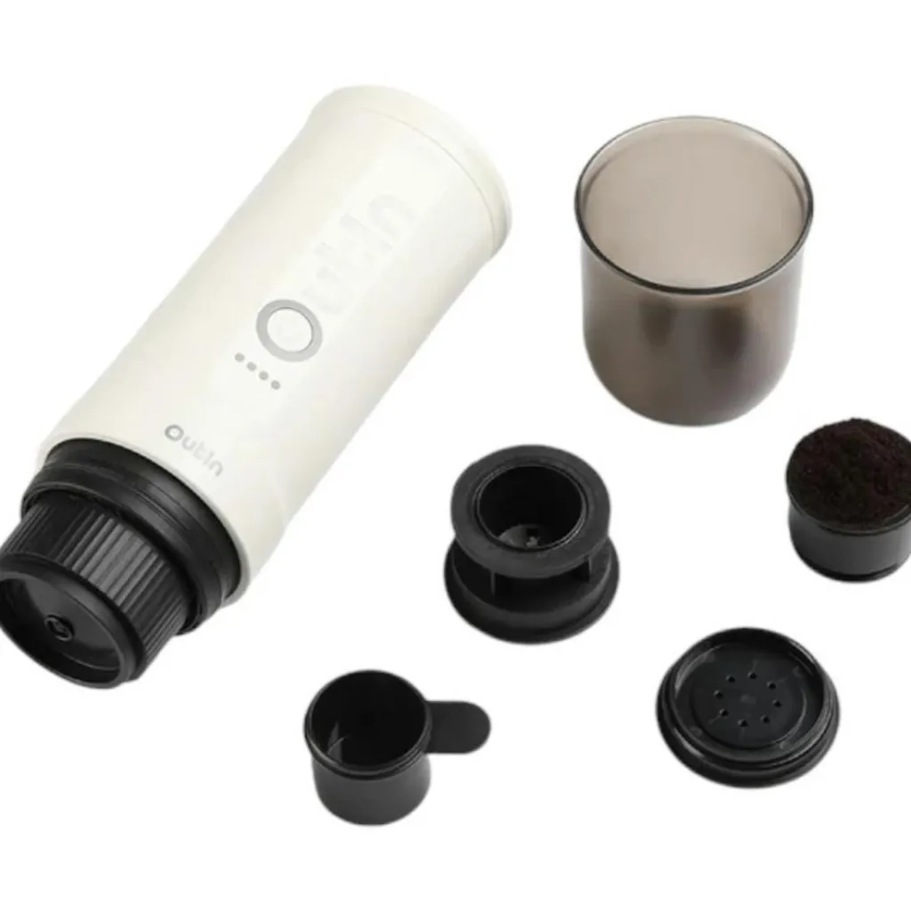 Keukenapparaten-OutIn Nano draagbare espressomachine pearl white