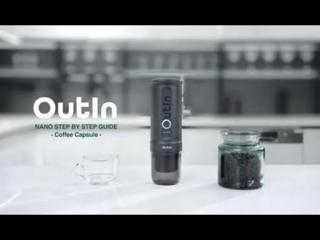 Keukenapparaten-OutIn Nano draagbare espressomachine pearl white
