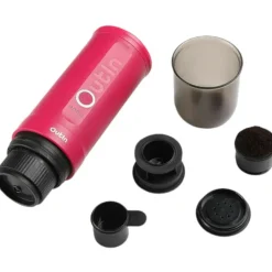 OutIn Nano draagbare espressomachine fuchsia pink< Keukenapparaten
