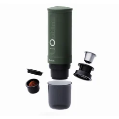 Keukenapparaten-OutIn Nano draagbare espressomachine forest green