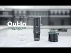Keukenapparaten-OutIn Nano draagbare espressomachine space grey