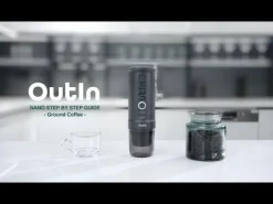 Keukenapparaten-OutIn Nano draagbare espressomachine space grey