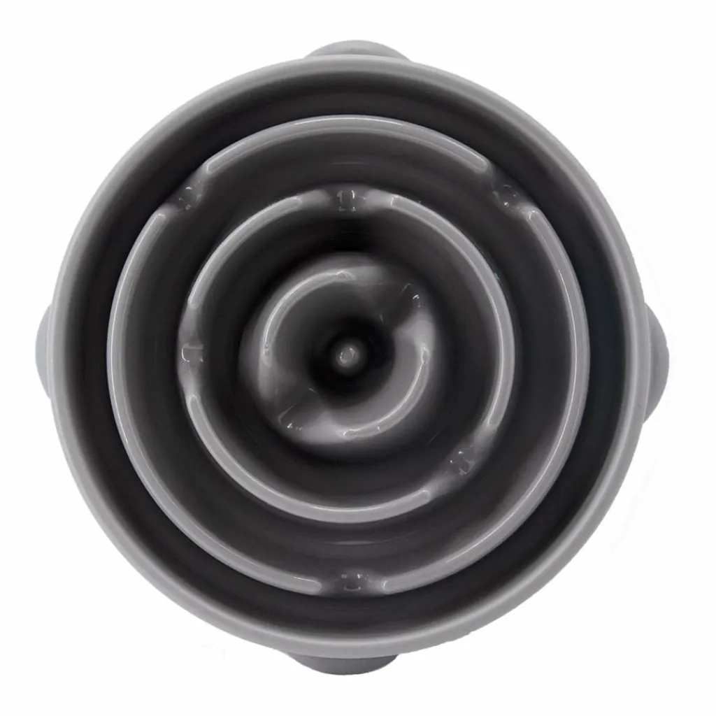 Outward Hound Fun Feeder Drop Large voerbak grey< Hondenartikelen