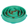 Hondenartikelen-Outward Hound  Fun Feeder Slo Bowl voerbak groen