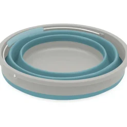 Emmers & Bakken-Outwell Collaps opvouwbare emmer met deksel 11 liter classic blue