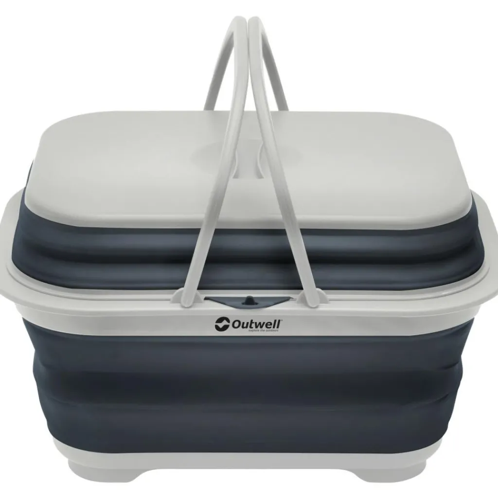 Emmers & Bakken-Outwell Collaps opvouwbare afwasteil met handvat en deksel navy night