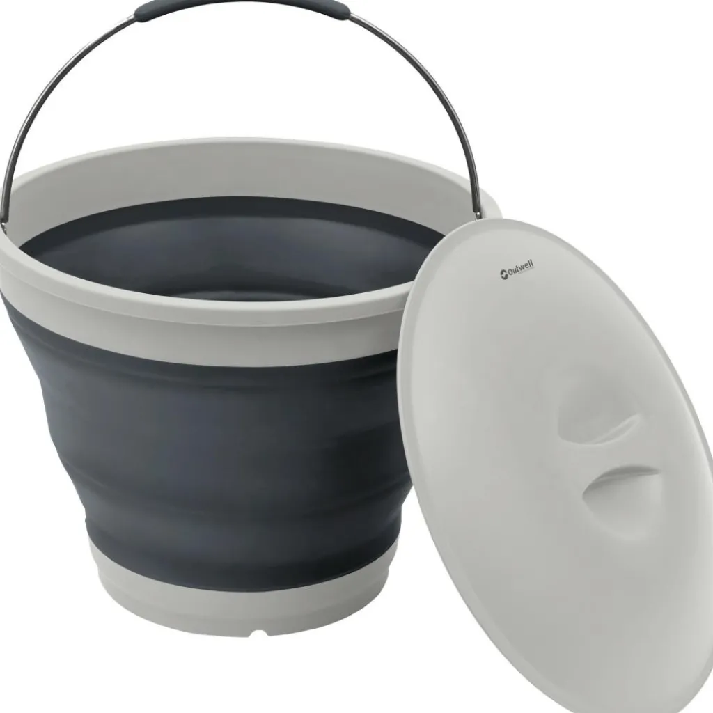 Emmers & Bakken-Outwell Collaps opvouwbare emmer met deksel 11 liter navy night