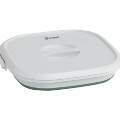 Emmers & Bakken-Outwell Collaps opvouwbare emmer vierkant met deksel 9 liter shadow green