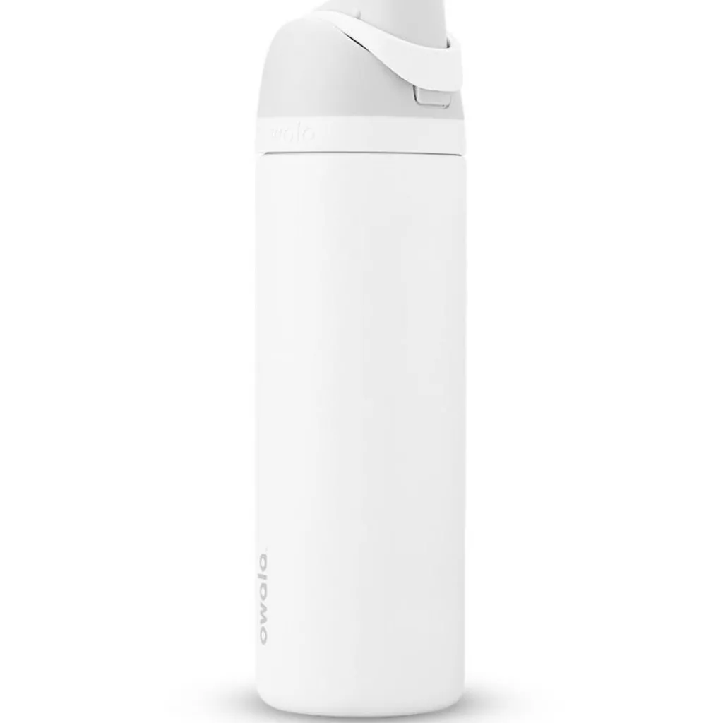 Drinkflessen-Owala FreeSip drinkfles 710 ml shy marshmallow