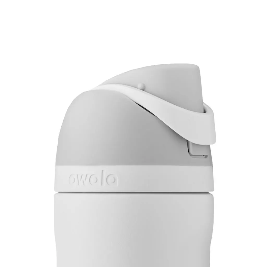 Drinkflessen-Owala FreeSip drinkfles 710 ml shy marshmallow