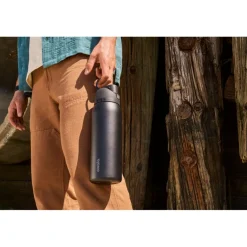 Drinkflessen-Owala FreeSip drinkfles 945 ml very very dark