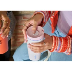 Owala SmoothSip Slider thermosbeker 590 ml candy coated< Drinkflessen