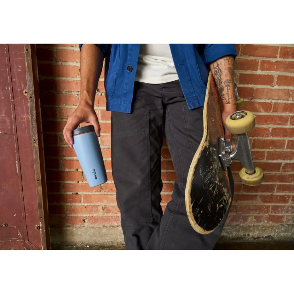 Drinkflessen-Owala SmoothSip Slider thermosbeker 590 ml lakeside