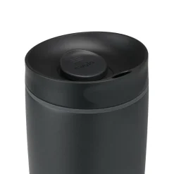 Drinkflessen-Owala SmoothSip Slider thermosbeker 590 ml very very dark