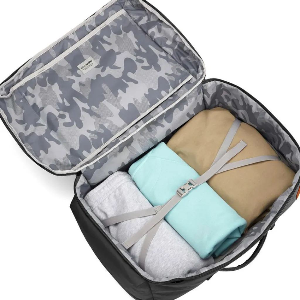 PacSafe GO Anti Theft Carry On rugzak 44 liter jet black< Overige Rugzakken