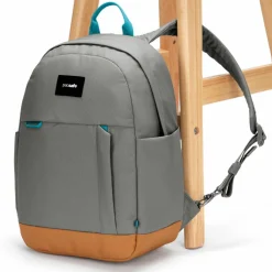 Overige Rugzakken-PacSafe GO Anti Theft rugzak 15 liter stone
