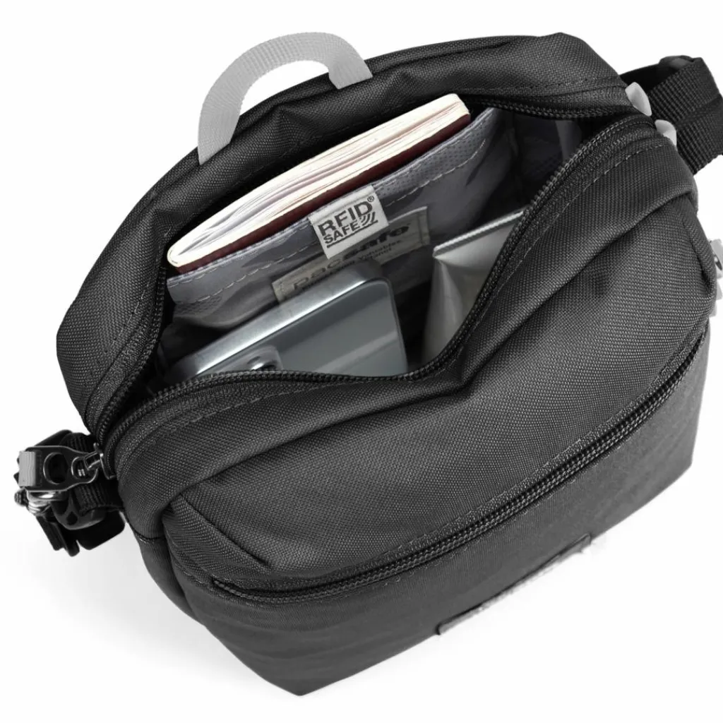 PacSafe GO Festival schoudertas jet black< Schoudertassen