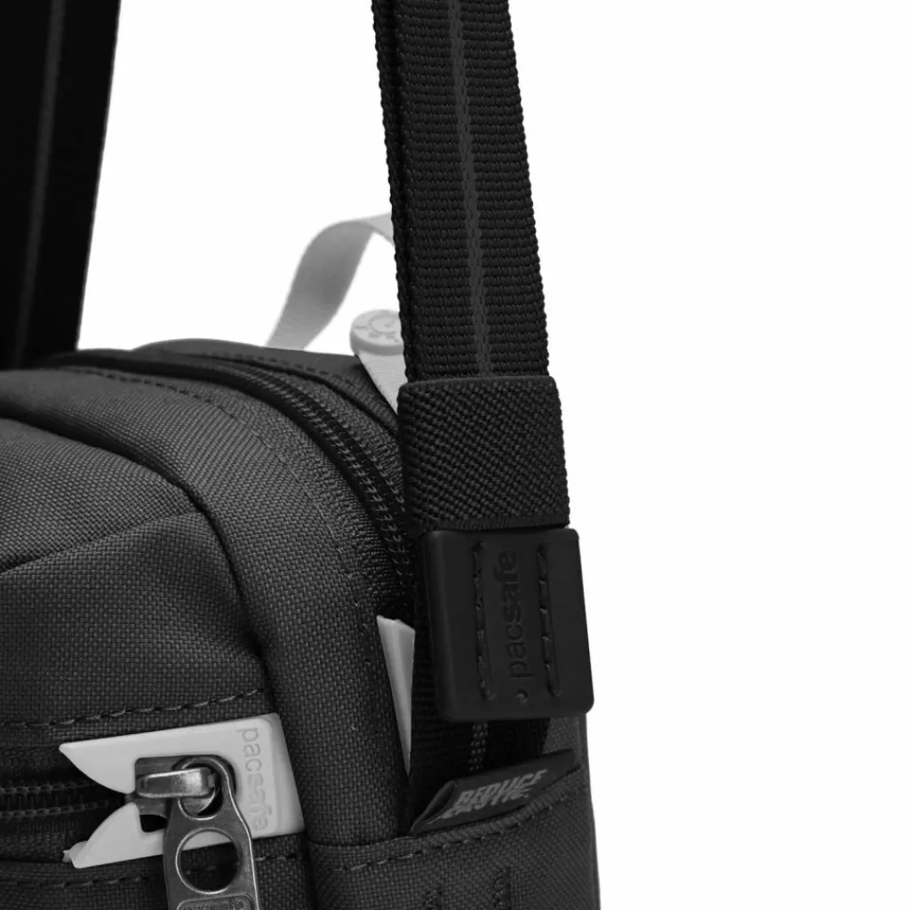 Schoudertassen-PacSafe GO Micro Crossbody schoudertas jet black