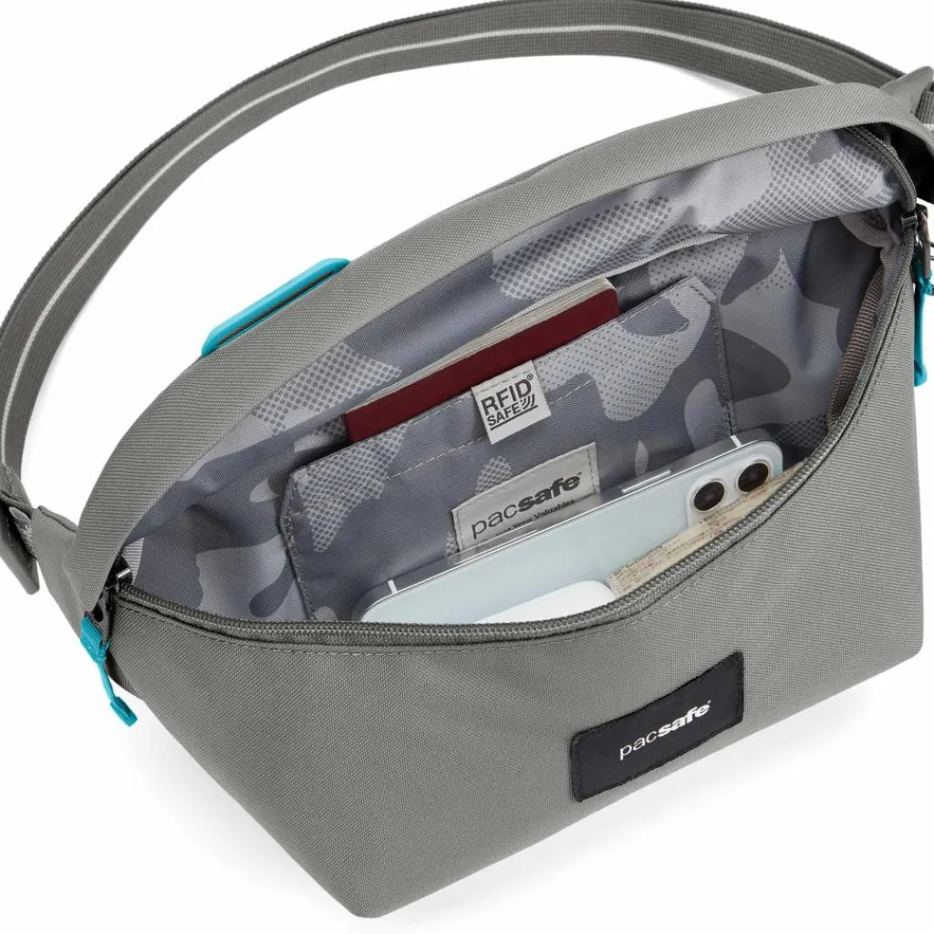 Schoudertassen-PacSafe GO Sling schoudertas stone