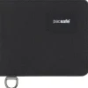 Moneybelts & Documententasjes-PacSafe RFIDsafe Bifold portemonnee jet black