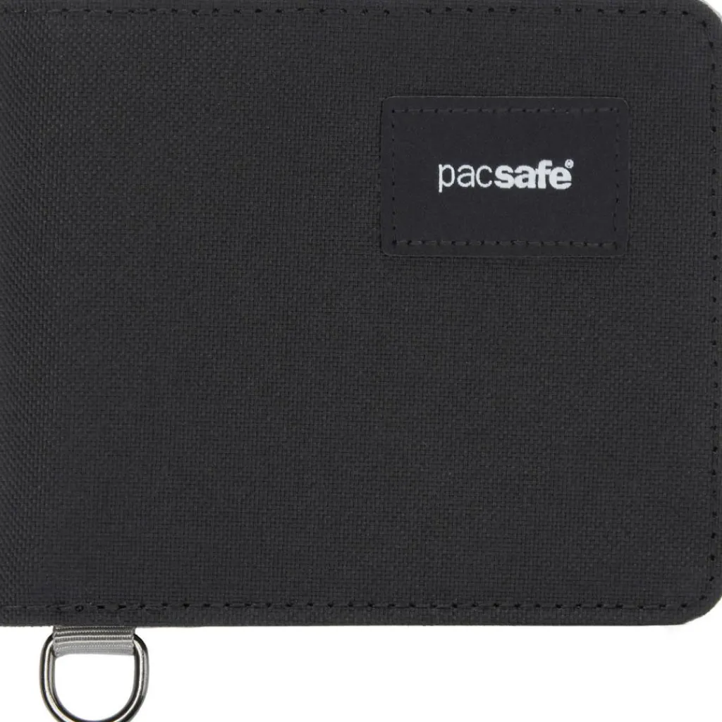 Moneybelts & Documententasjes-PacSafe RFIDsafe Bifold portemonnee jet black