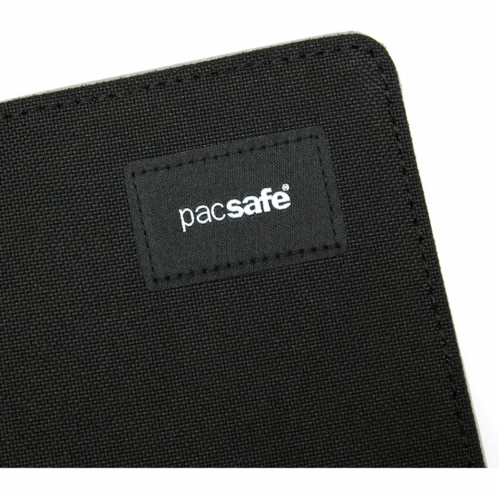 Moneybelts & Documententasjes-PacSafe RFIDsafe Bifold portemonnee jet black
