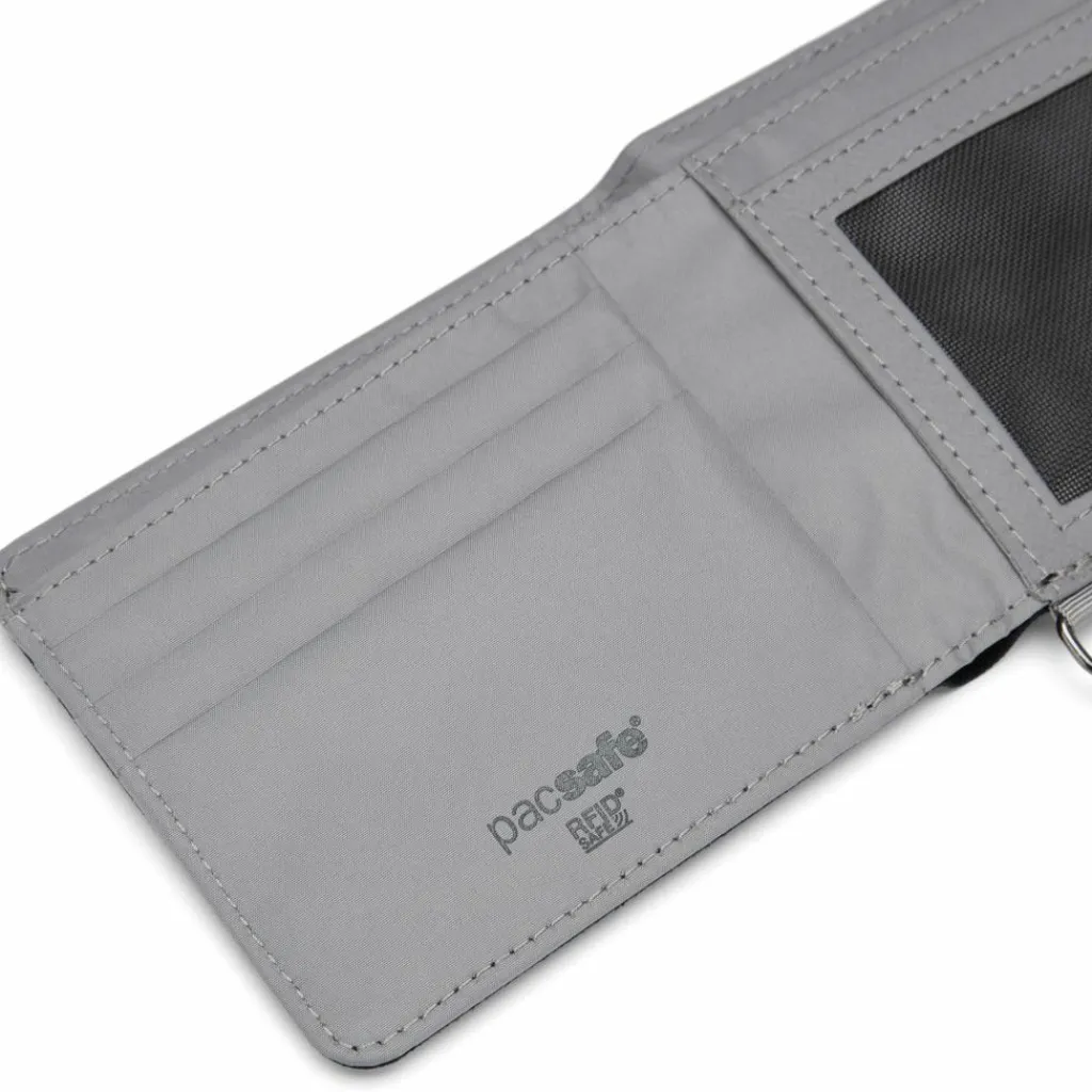 Moneybelts & Documententasjes-PacSafe RFIDsafe Bifold portemonnee jet black