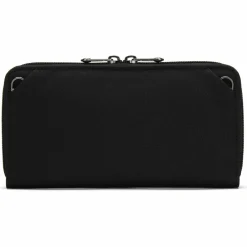 Moneybelts & Documententasjes-PacSafe RFIDsafe Continental portemonnee jet black