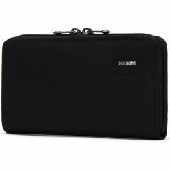 Moneybelts & Documententasjes-PacSafe RFIDsafe Continental portemonnee jet black