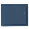 Moneybelts & Documententasjes-PacSafe RFIDsafe TEC Bifold Plus portemonnee navy