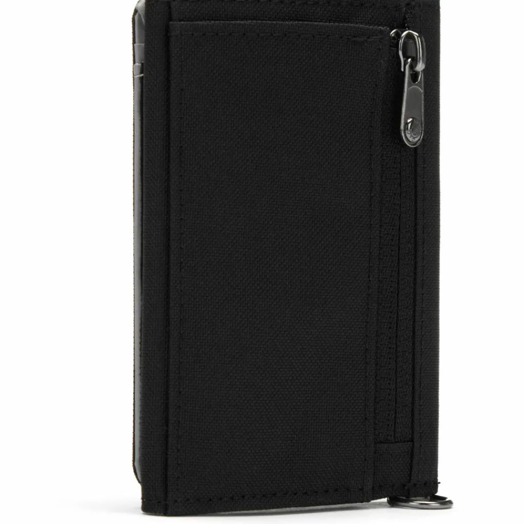 Moneybelts & Documententasjes-PacSafe RFIDsafe Trifold portemonnee jet black