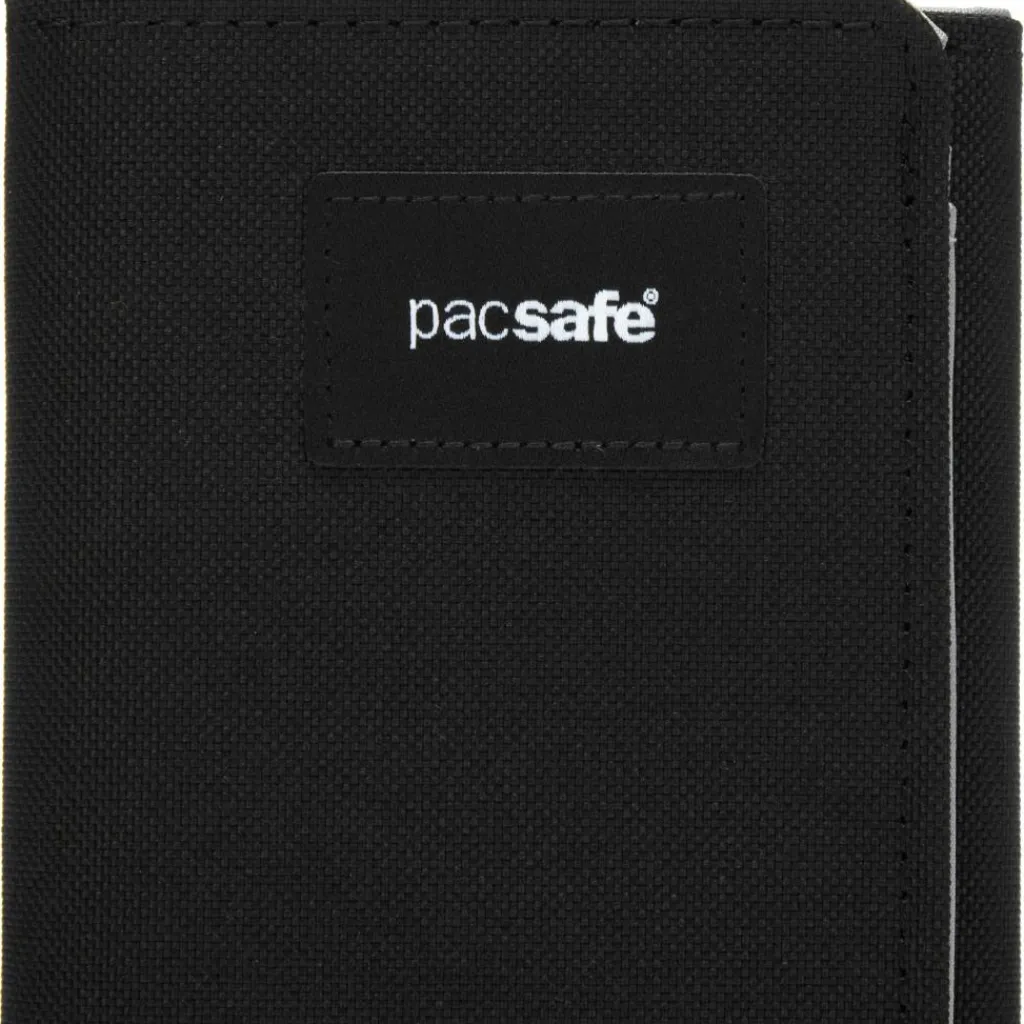 Moneybelts & Documententasjes-PacSafe RFIDsafe Trifold portemonnee jet black